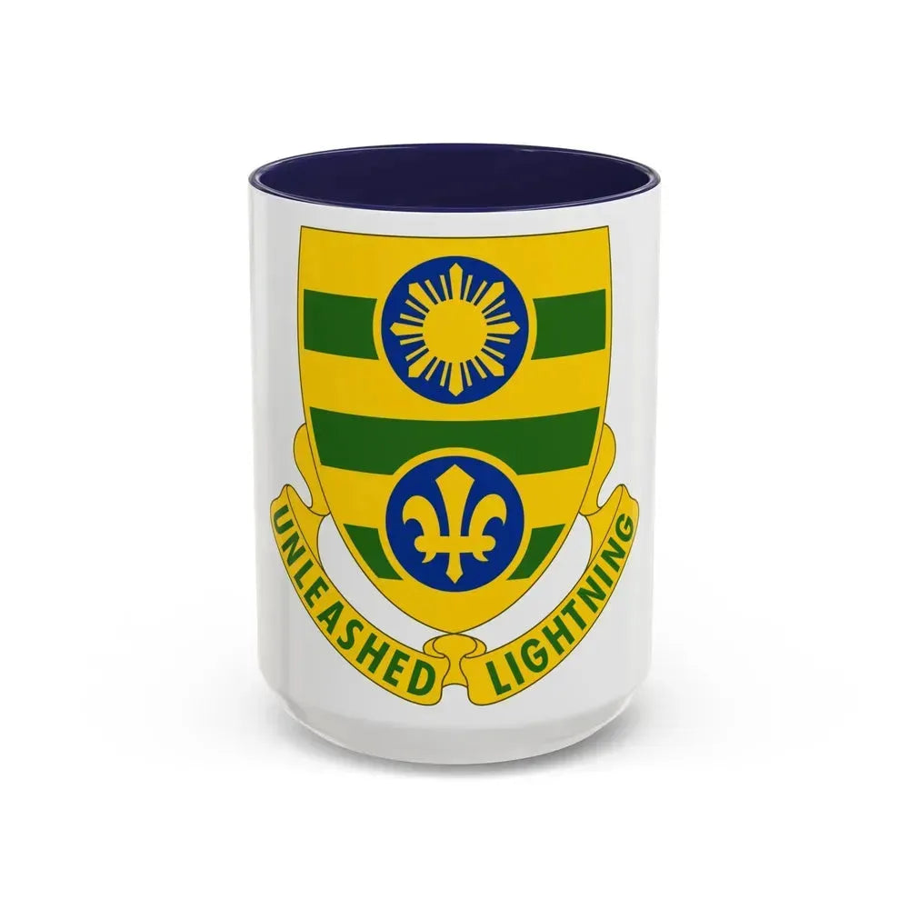 109 Armor Regiment (U.S. Army) Accent Coffee Mug 15oz Navy - Go Mug Yourself