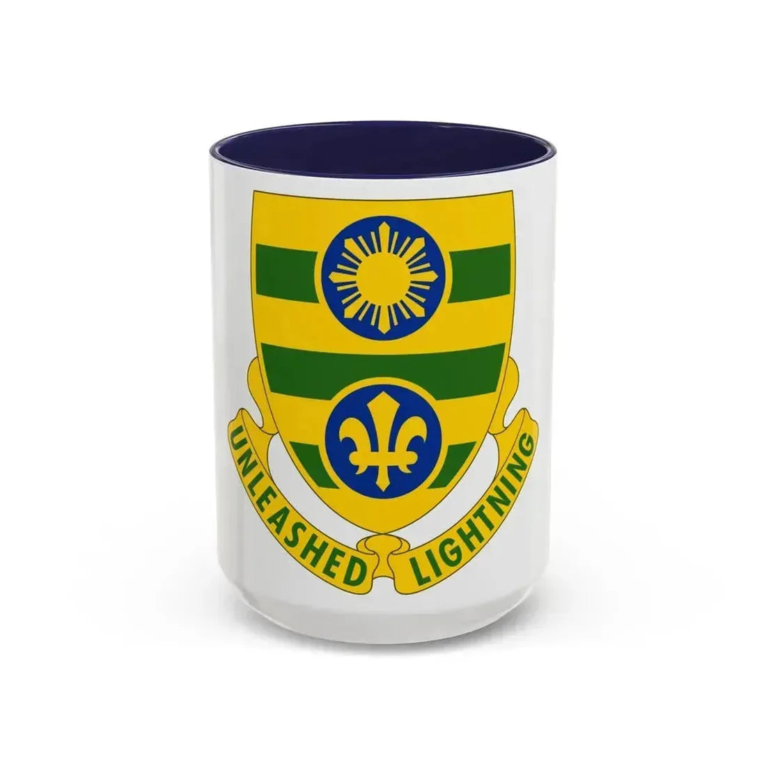 109 Armor Regiment (U.S. Army) Accent Coffee Mug 15oz Navy - Go Mug Yourself