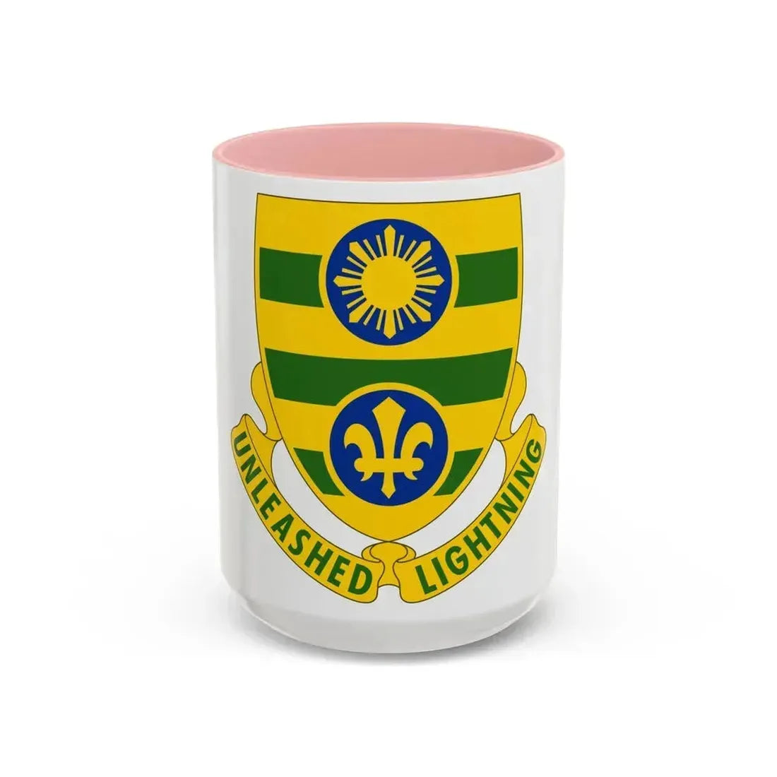 109 Armor Regiment (U.S. Army) Accent Coffee Mug 15oz Pink - Go Mug Yourself