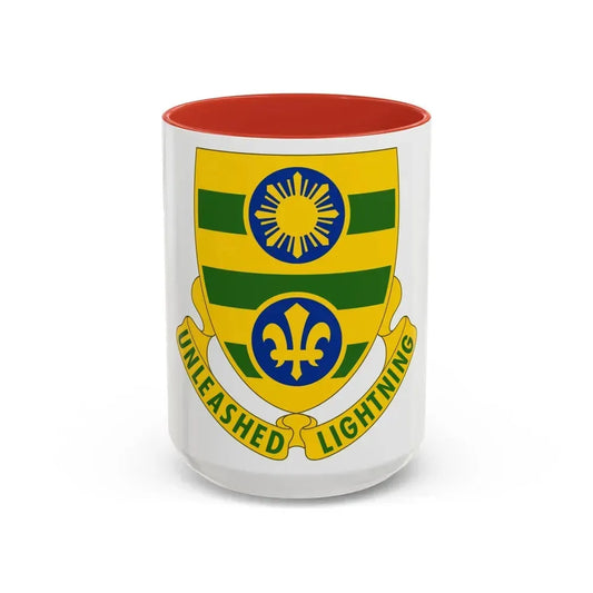 109 Armor Regiment (U.S. Army) Accent Coffee Mug 15oz Red - Go Mug Yourself