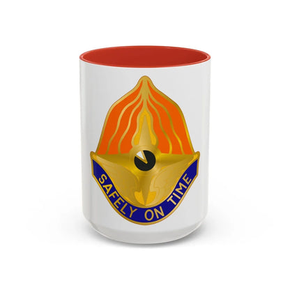 109 Aviation Regiment (U.S. Army) Accent Coffee Mug-15oz-Red-Go Mug Yourself