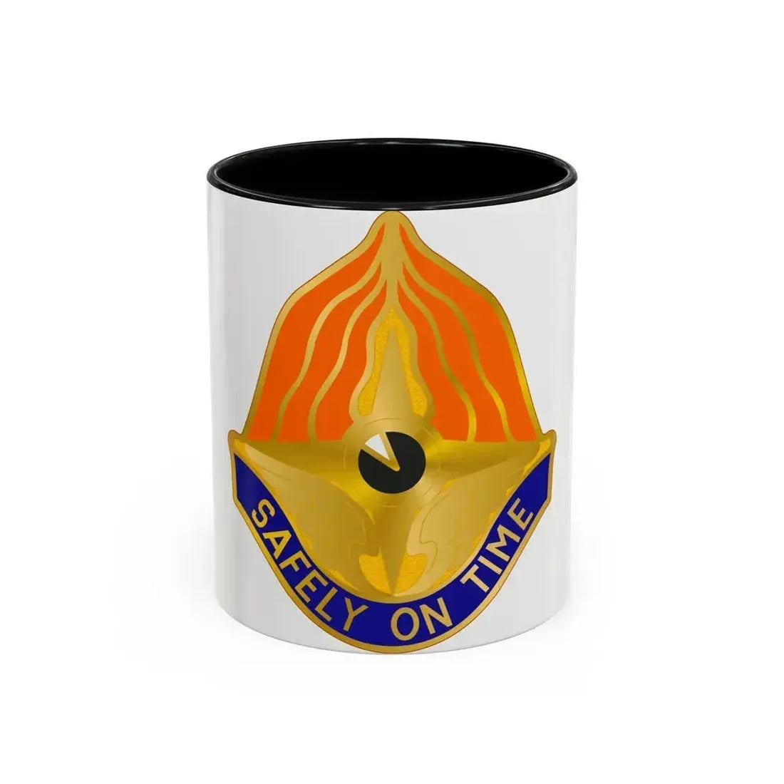 109 Aviation Regiment (U.S. Army) Accent Coffee Mug 11oz Black - Go Mug Yourself