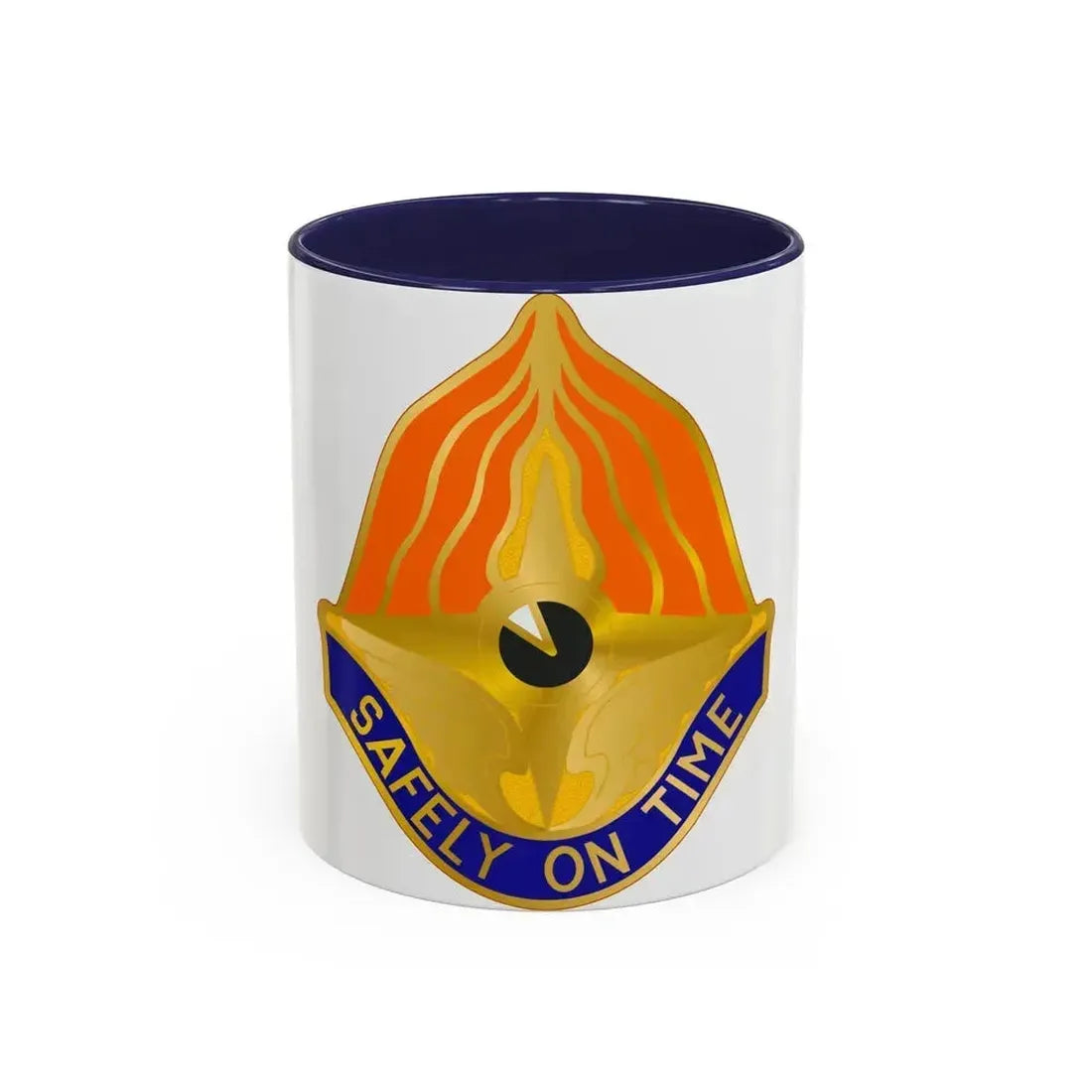 109 Aviation Regiment (U.S. Army) Accent Coffee Mug 11oz Navy - Go Mug Yourself