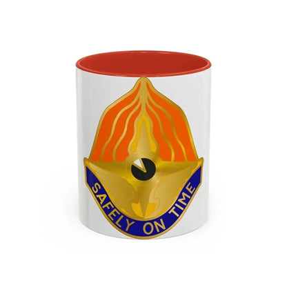 109 Aviation Regiment (U.S. Army) Accent Coffee Mug 11oz Red - Go Mug Yourself