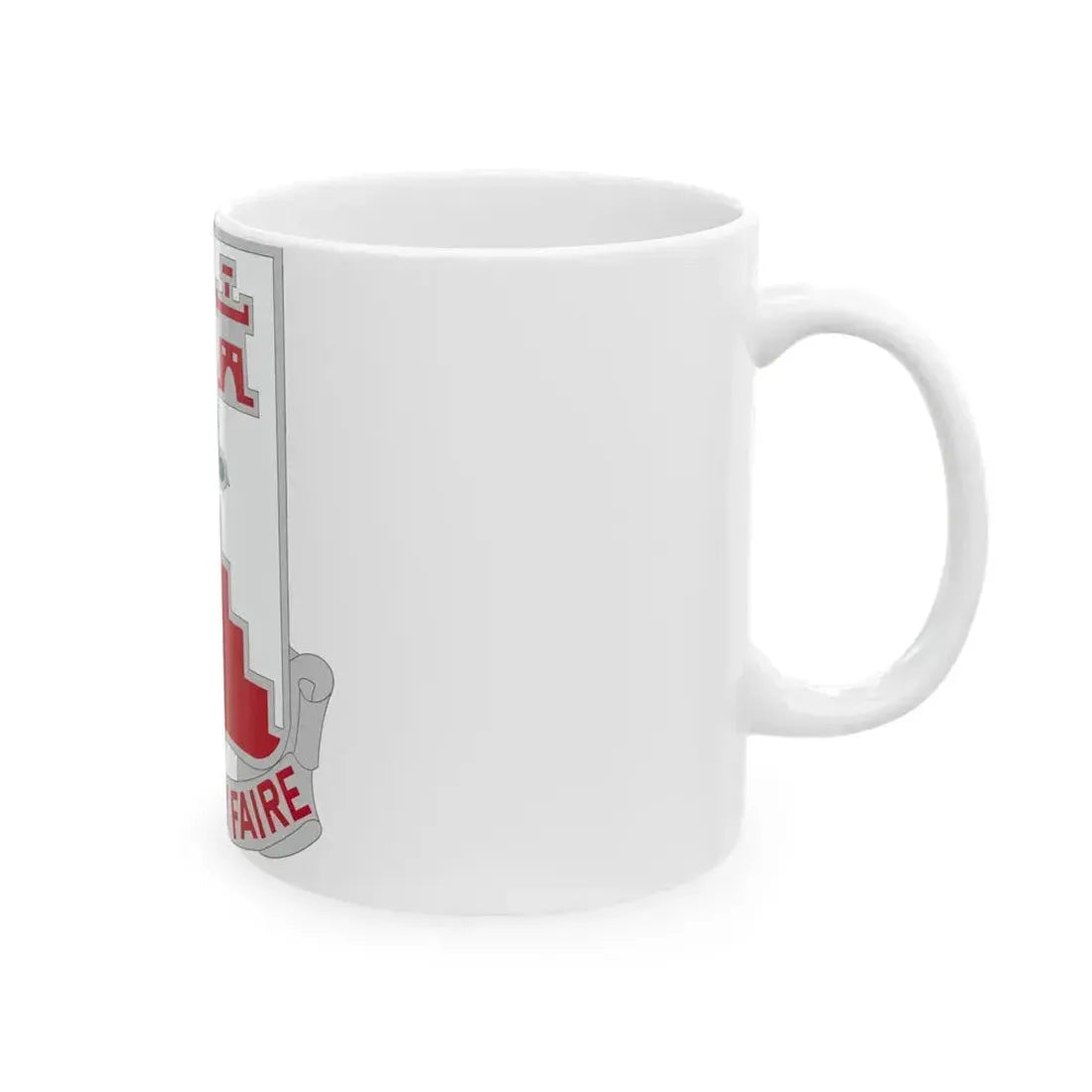 109 Engineer Battalion (U.S. Army) White Coffee Mug - Go Mug Yourself