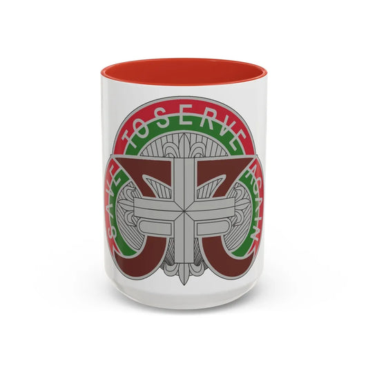 109 Medical Battalion (U.S. Army) Accent Coffee Mug-15oz-Black-Go Mug Yourself