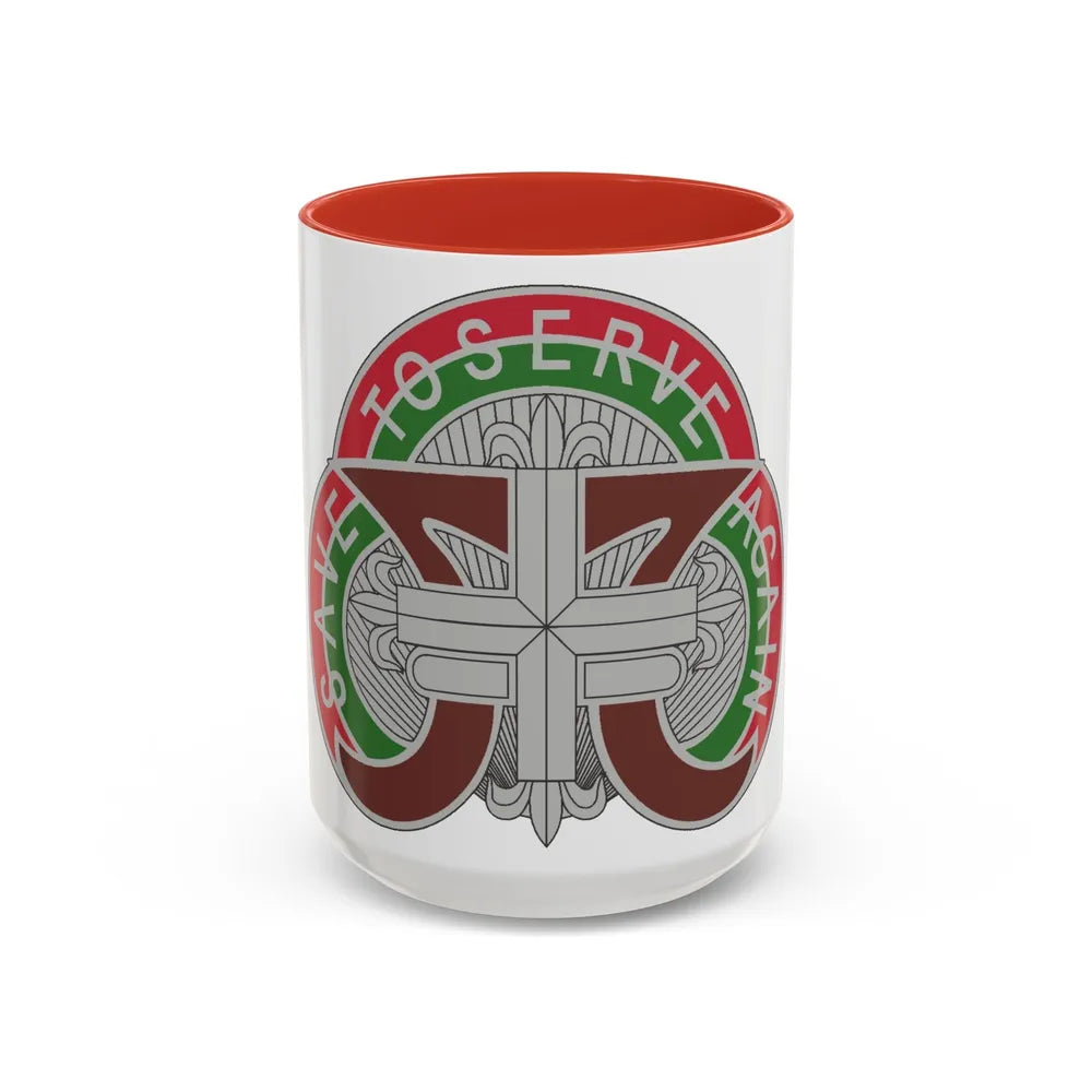 109 Medical Battalion (U.S. Army) Accent Coffee Mug-15oz-Black-Go Mug Yourself