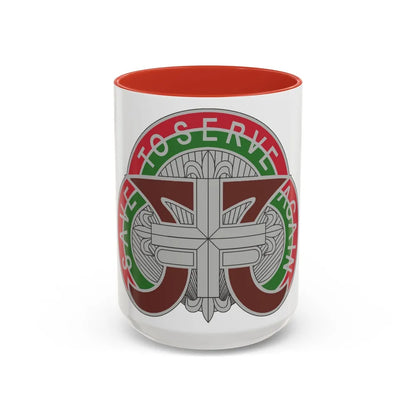 109 Medical Battalion (U.S. Army) Accent Coffee Mug-15oz-Black-Go Mug Yourself