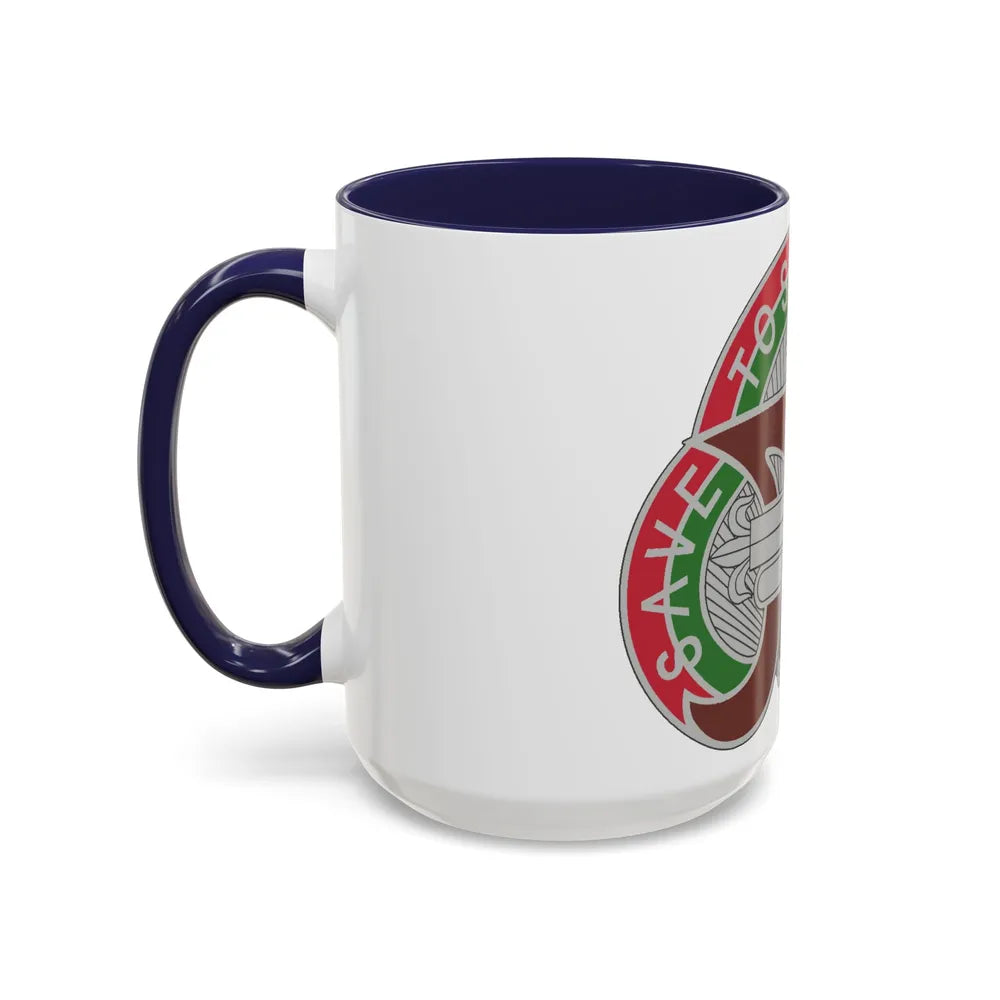 109 Medical Battalion (U.S. Army) Accent Coffee Mug-Go Mug Yourself