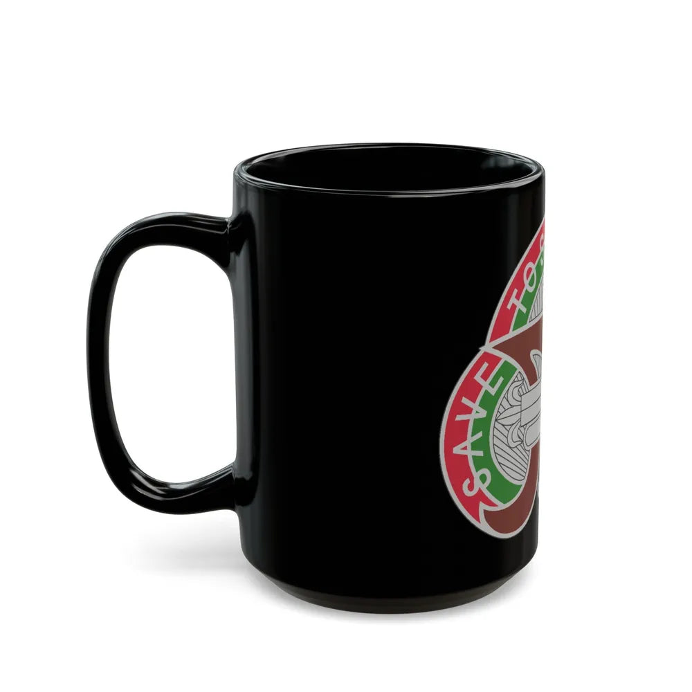 109 Medical Battalion (U.S. Army) Black Coffee Mug-Go Mug Yourself