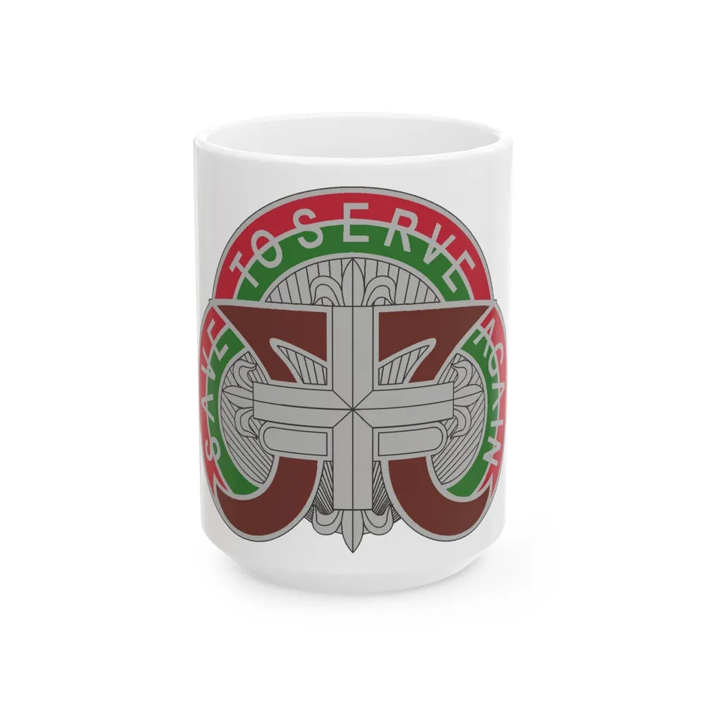 109 Medical Battalion (U.S. Army) White Coffee Mug-15oz-Go Mug Yourself