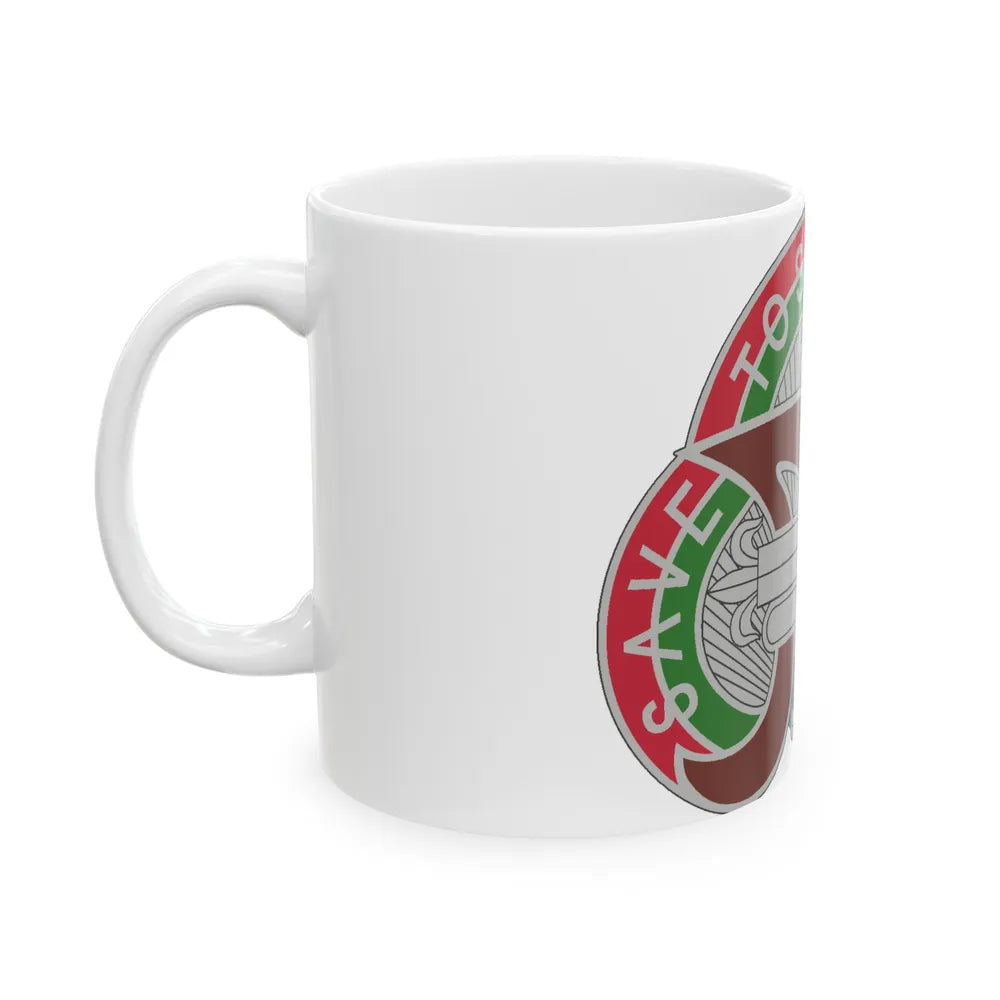 109 Medical Battalion (U.S. Army) White Coffee Mug-Go Mug Yourself