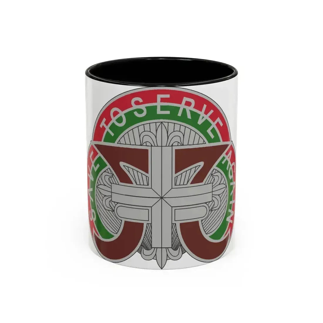 109 Medical Battalion (U.S. Army) Accent Coffee Mug 11oz Black - Go Mug Yourself