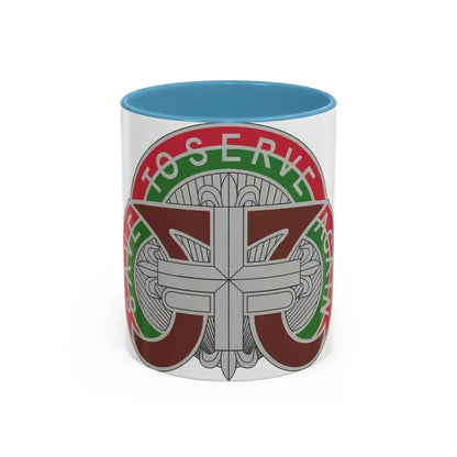 109 Medical Battalion (U.S. Army) Accent Coffee Mug 11oz Light Blue - Go Mug Yourself
