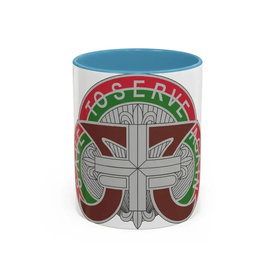109 Medical Battalion (U.S. Army) Accent Coffee Mug 11oz Light Blue - Go Mug Yourself