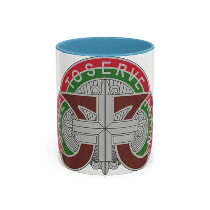 109 Medical Battalion (U.S. Army) Accent Coffee Mug 11oz Light Blue - Go Mug Yourself