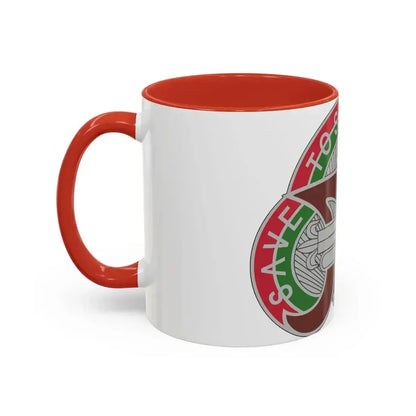 109 Medical Battalion (U.S. Army) Accent Coffee Mug - Go Mug Yourself