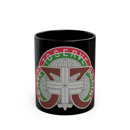 109 Medical Battalion (U.S. Army) Black Coffee Mug 11oz - Go Mug Yourself