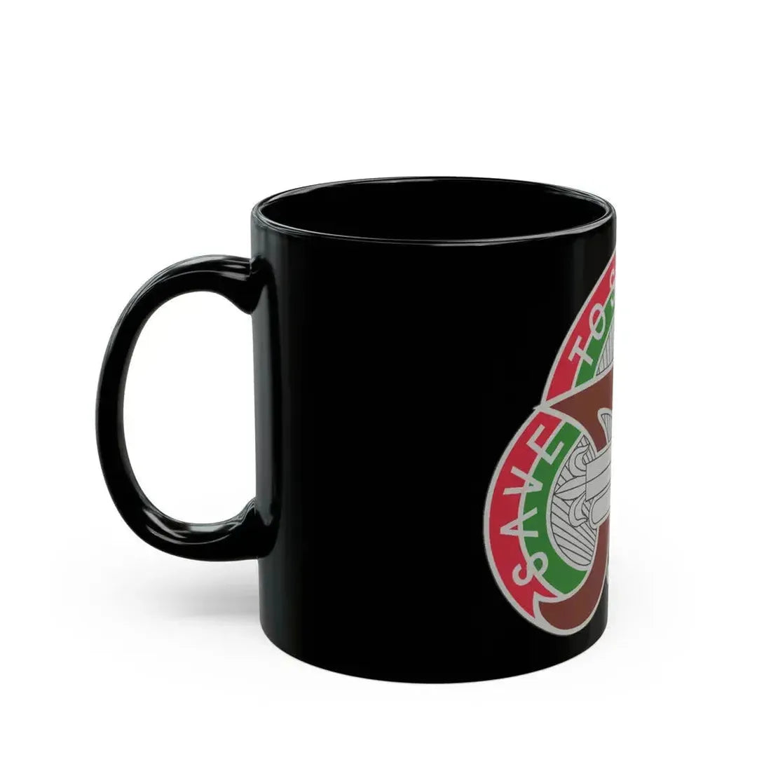 109 Medical Battalion (U.S. Army) Black Coffee Mug - Go Mug Yourself