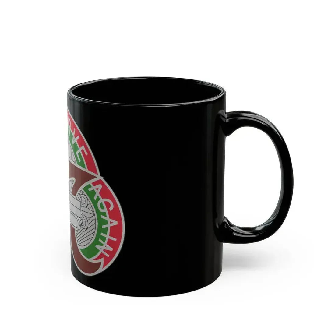 109 Medical Battalion (U.S. Army) Black Coffee Mug - Go Mug Yourself