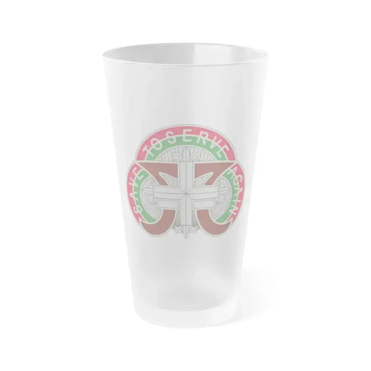 109 Medical Battalion (U.S. Army) Frosted Pint Glass 16oz Default Title - Go Mug Yourself