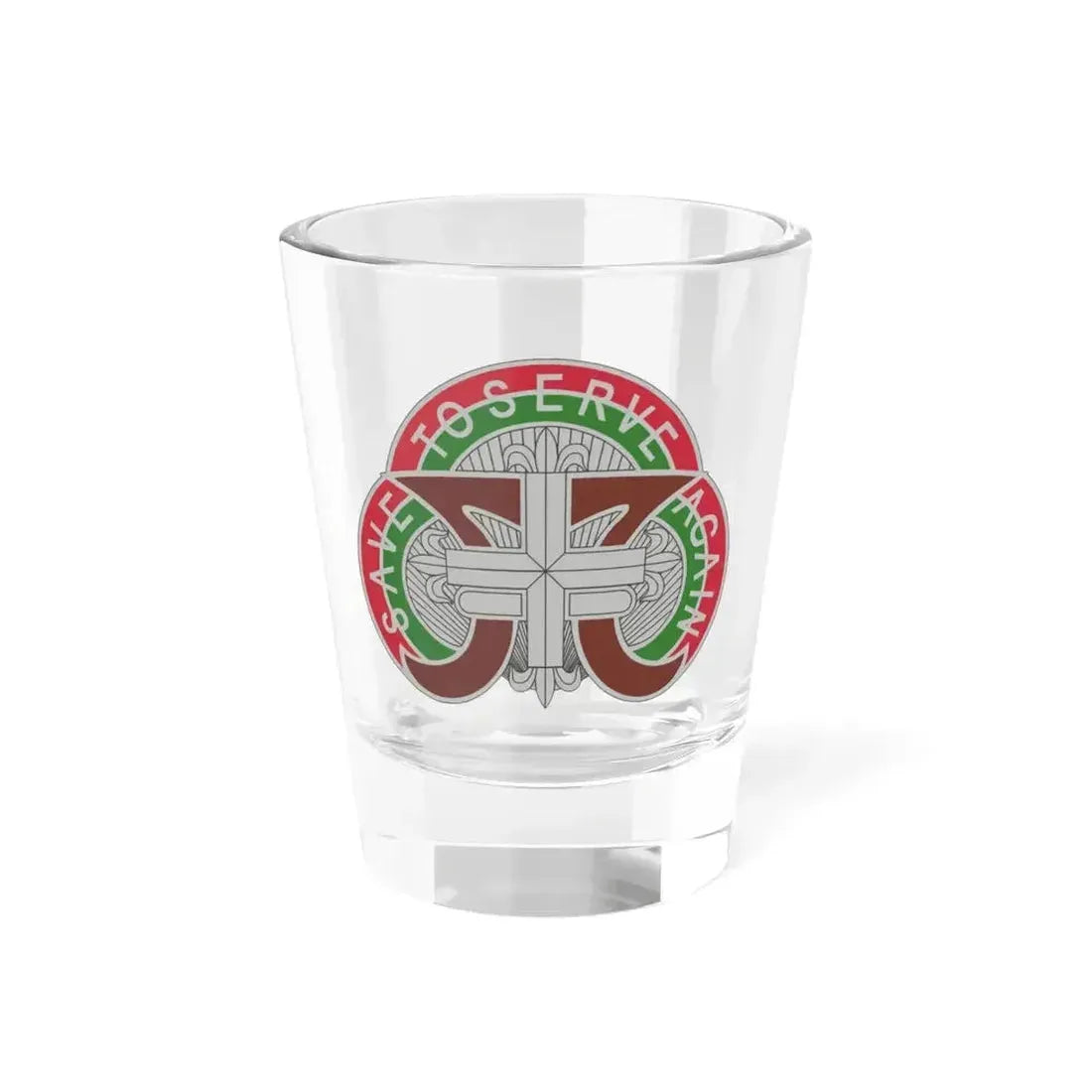 109 Medical Battalion (U.S. Army) Shot Glass 1.5oz 1.5oz - Go Mug Yourself