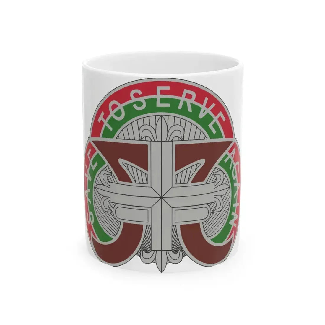 109 Medical Battalion (U.S. Army) White Coffee Mug 11oz - Go Mug Yourself