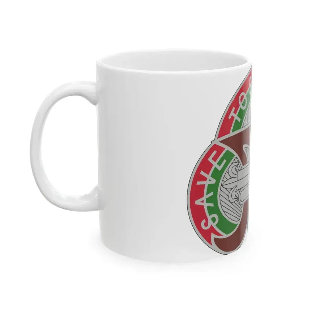109 Medical Battalion (U.S. Army) White Coffee Mug - Go Mug Yourself