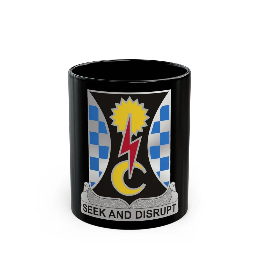 109 Military Intelligence Battalion (U.S. Army) Black Coffee Mug-11oz-Go Mug Yourself