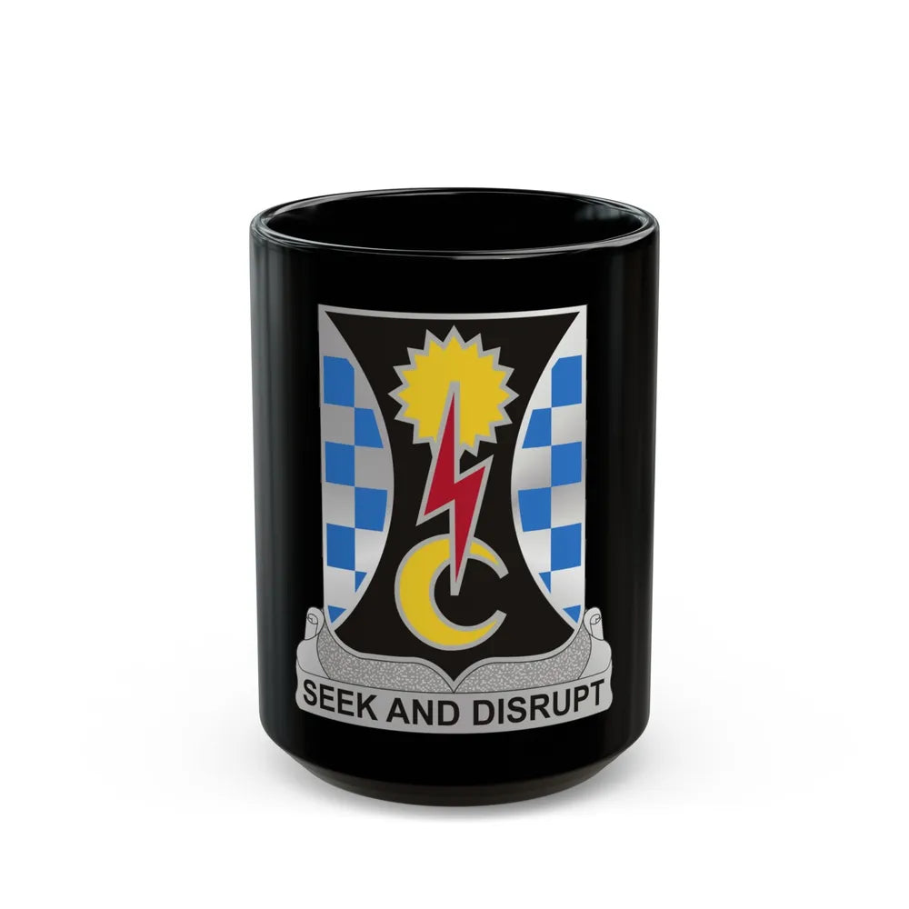 109 Military Intelligence Battalion (U.S. Army) Black Coffee Mug-15oz-Go Mug Yourself