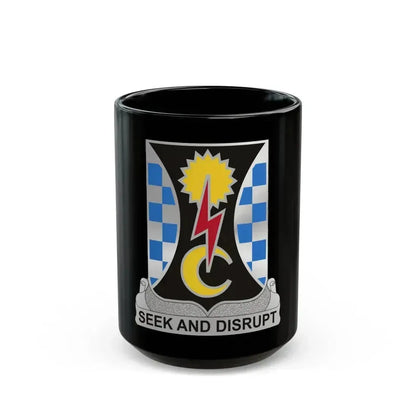 109 Military Intelligence Battalion (U.S. Army) Black Coffee Mug 15oz - Go Mug Yourself