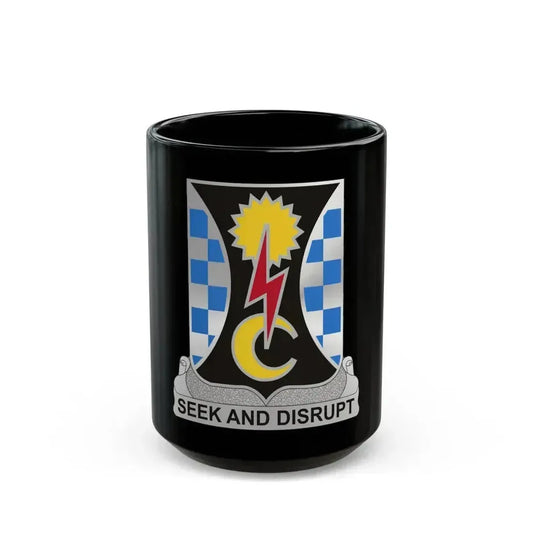 109 Military Intelligence Battalion (U.S. Army) Black Coffee Mug 15oz - Go Mug Yourself