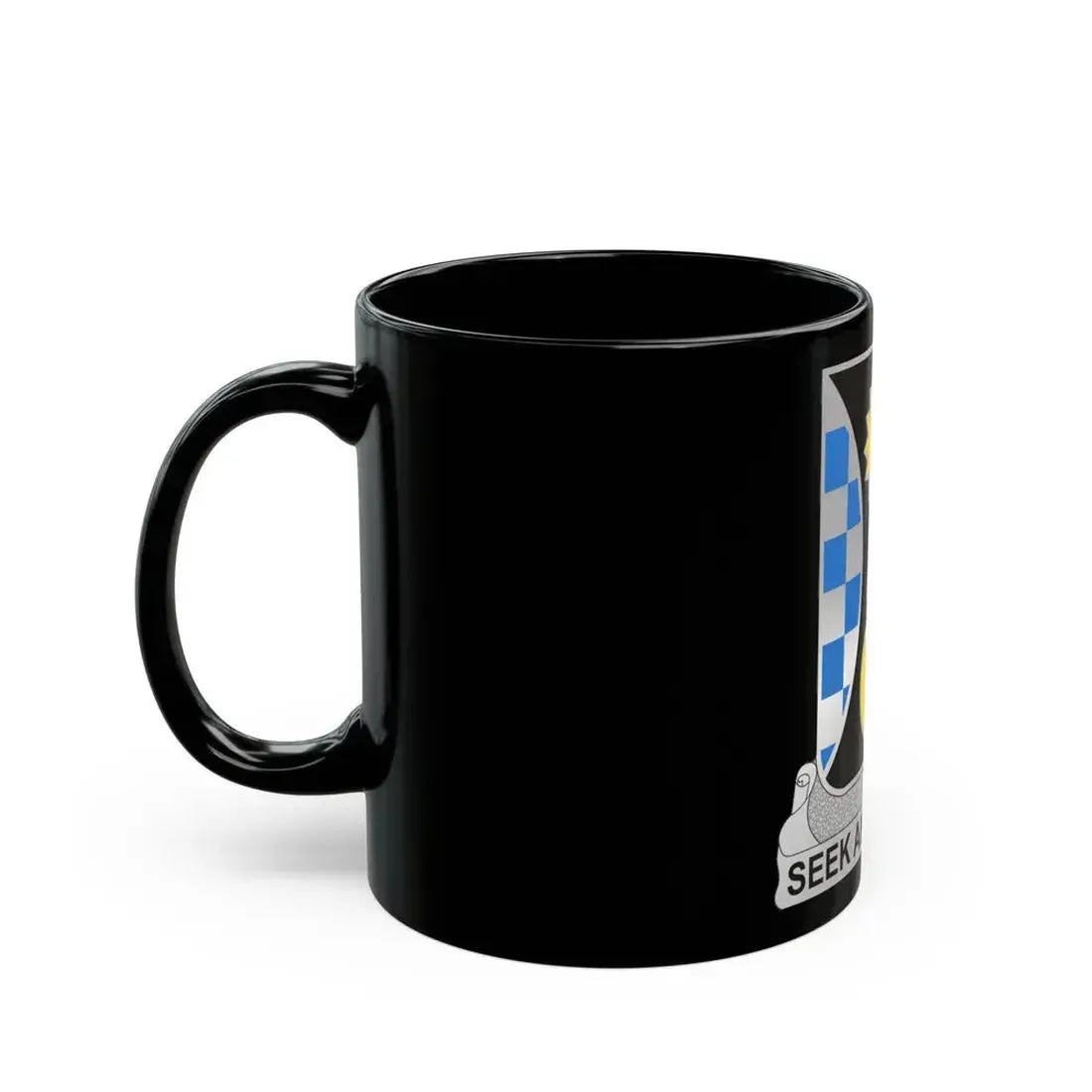 109 Military Intelligence Battalion (U.S. Army) Black Coffee Mug - Go Mug Yourself