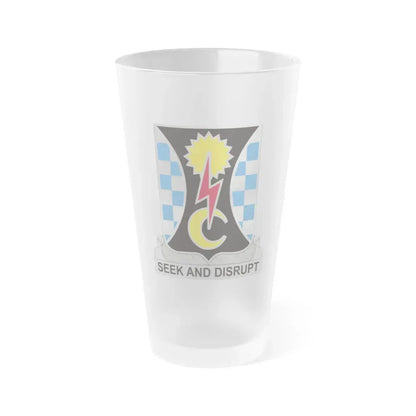 109 Military Intelligence Battalion (U.S. Army) Frosted Pint Glass 16oz Default Title - Go Mug Yourself