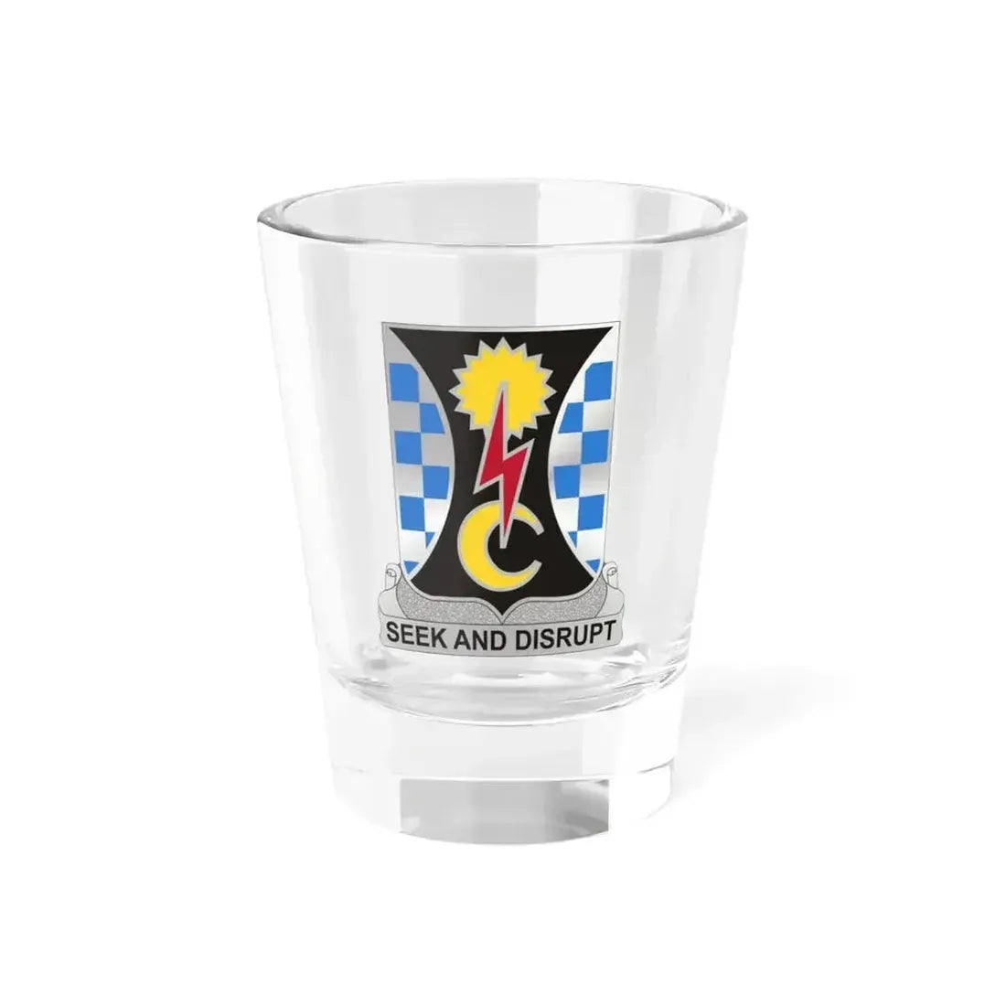 109 Military Intelligence Battalion (U.S. Army) Shot Glass 1.5oz 1.5oz - Go Mug Yourself