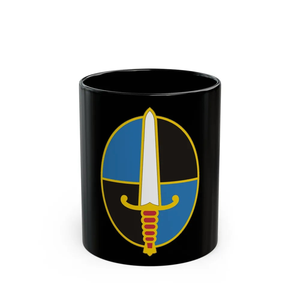 109 Military Intelligence Group (U.S. Army) Black Coffee Mug-11oz-Go Mug Yourself