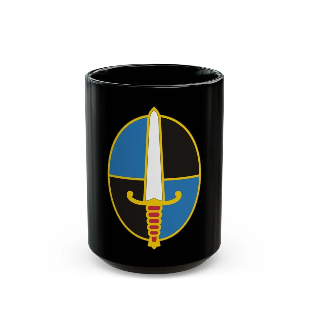 109 Military Intelligence Group (U.S. Army) Black Coffee Mug-15oz-Go Mug Yourself