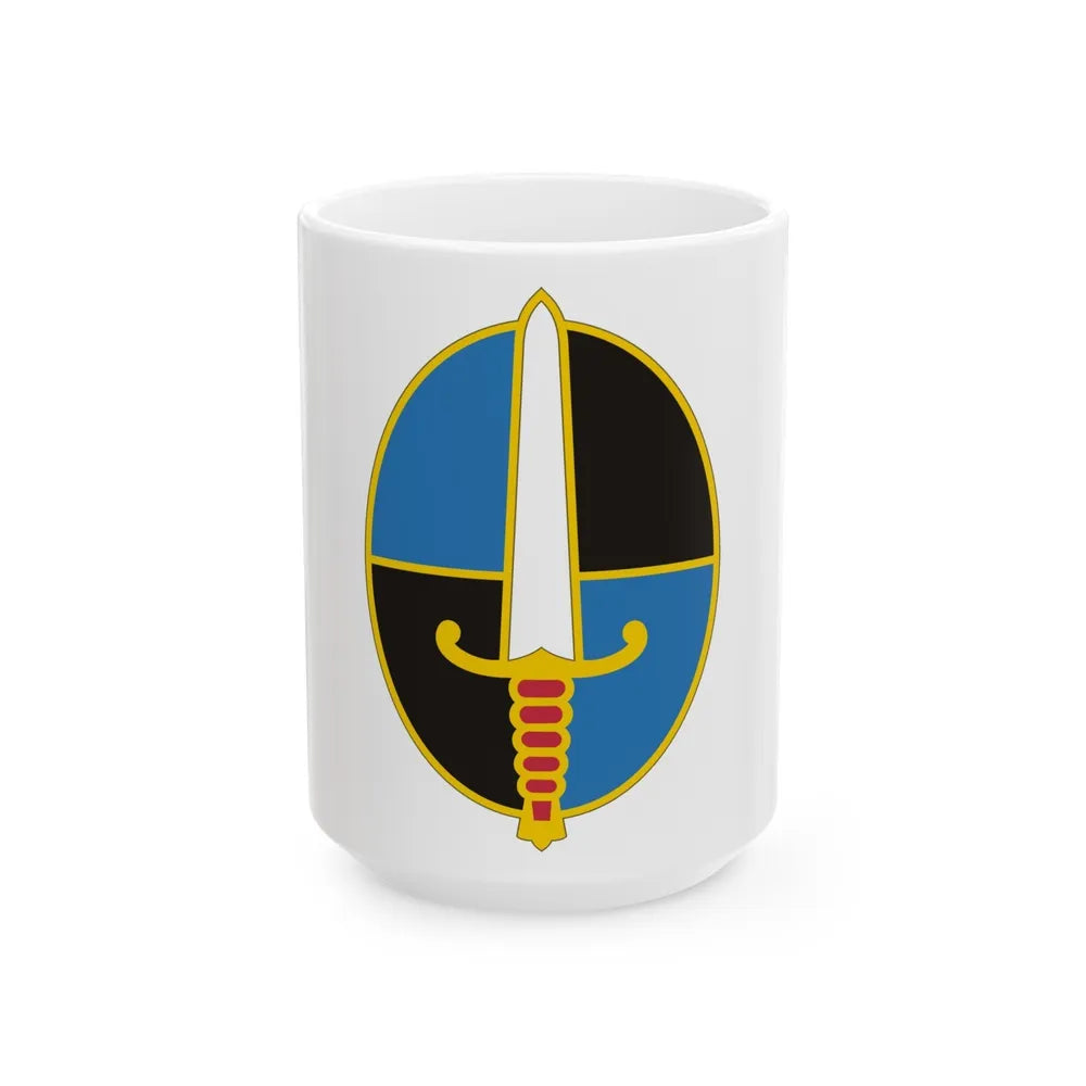 109 Military Intelligence Group (U.S. Army) White Coffee Mug-15oz-Go Mug Yourself