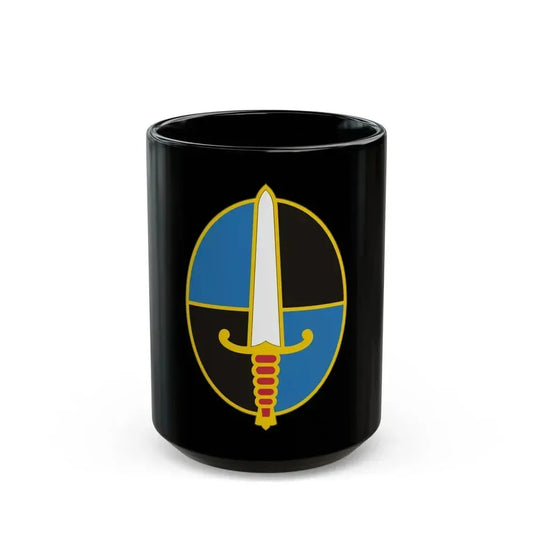 109 Military Intelligence Group (U.S. Army) Black Coffee Mug 15oz - Go Mug Yourself