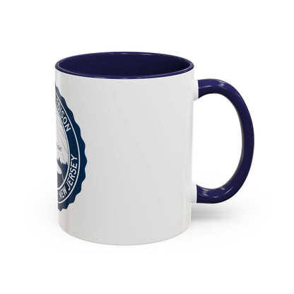 Seal of Edison NJ - Accent Coffee Mug