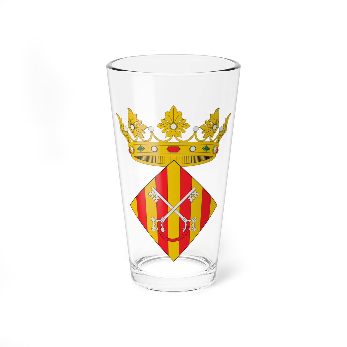 Escudo de Ademuz 2016 (Spain) (Coat of Arms) Pint Glass 16oz