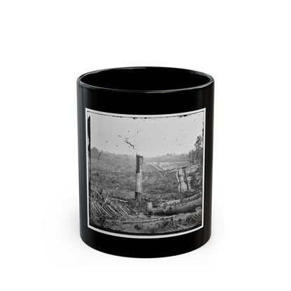 Atlanta, Georgia (Vicinity). Fortifications (U.S. Civil War) Black Coffee Mug