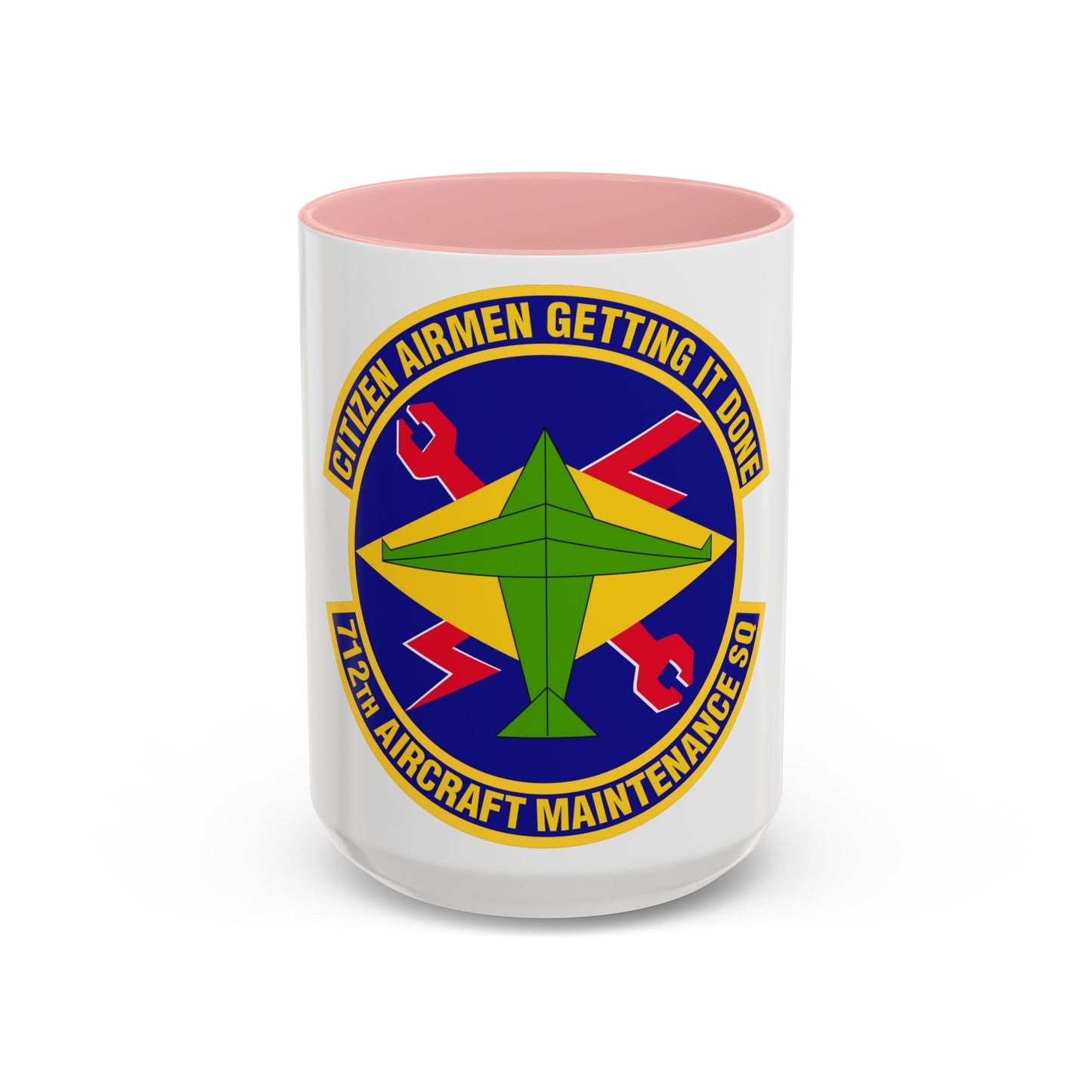 712th Aircraft Maintenance Squadron (U.S. Air Force) Accent Coffee Mug