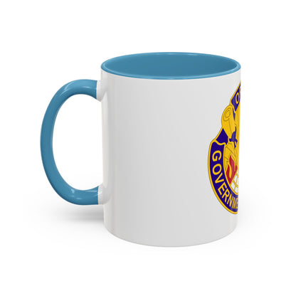 353 Civil Affairs Command 2 (U.S. Army) Accent Coffee Mug