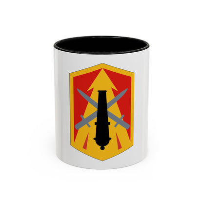 214th Fires Brigade (U.S. Army) Accent Coffee Mug