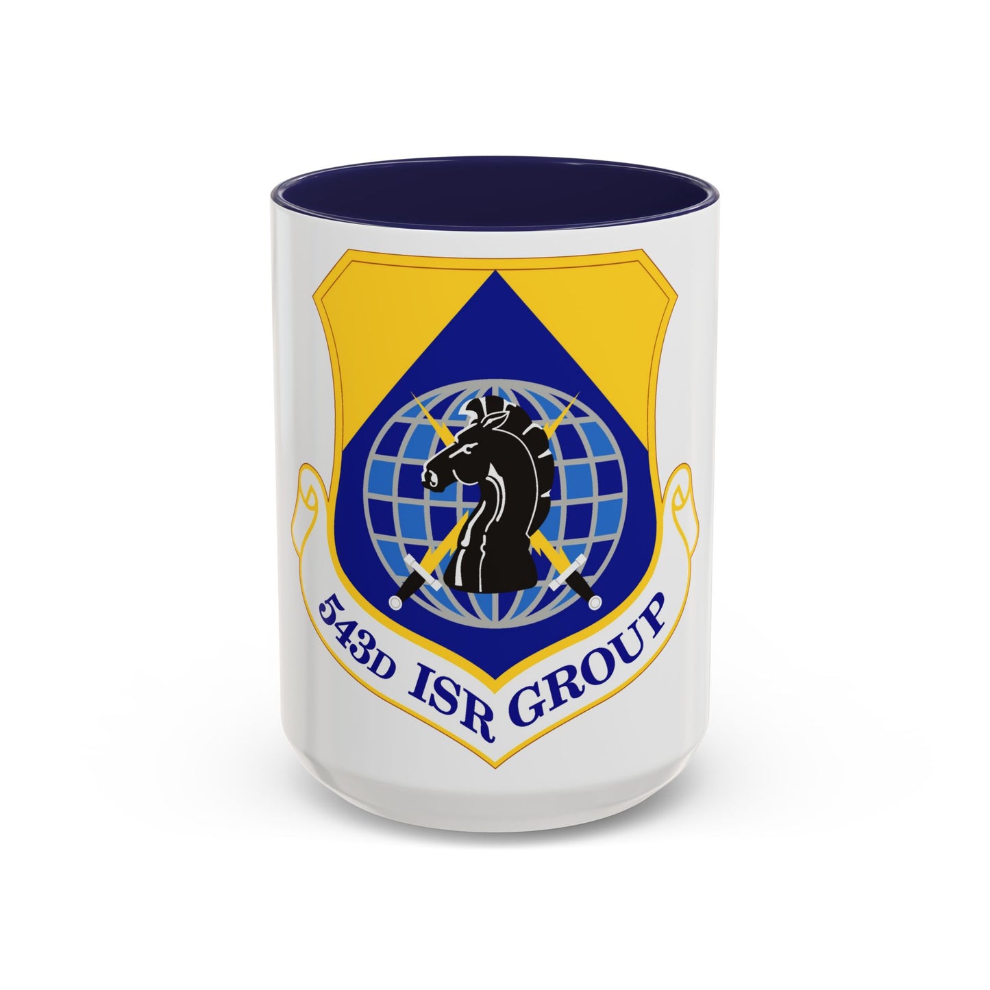 543 Intelligence Surveillance and Reconnaissance Group AFISRA (U.S. Air Force) Accent Coffee Mug