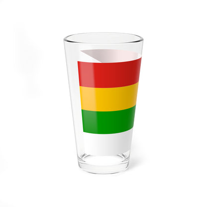 Proposed Imperial Chinese Navy 2nd Commodores Flag 1890 (China) Pint Glass 16oz