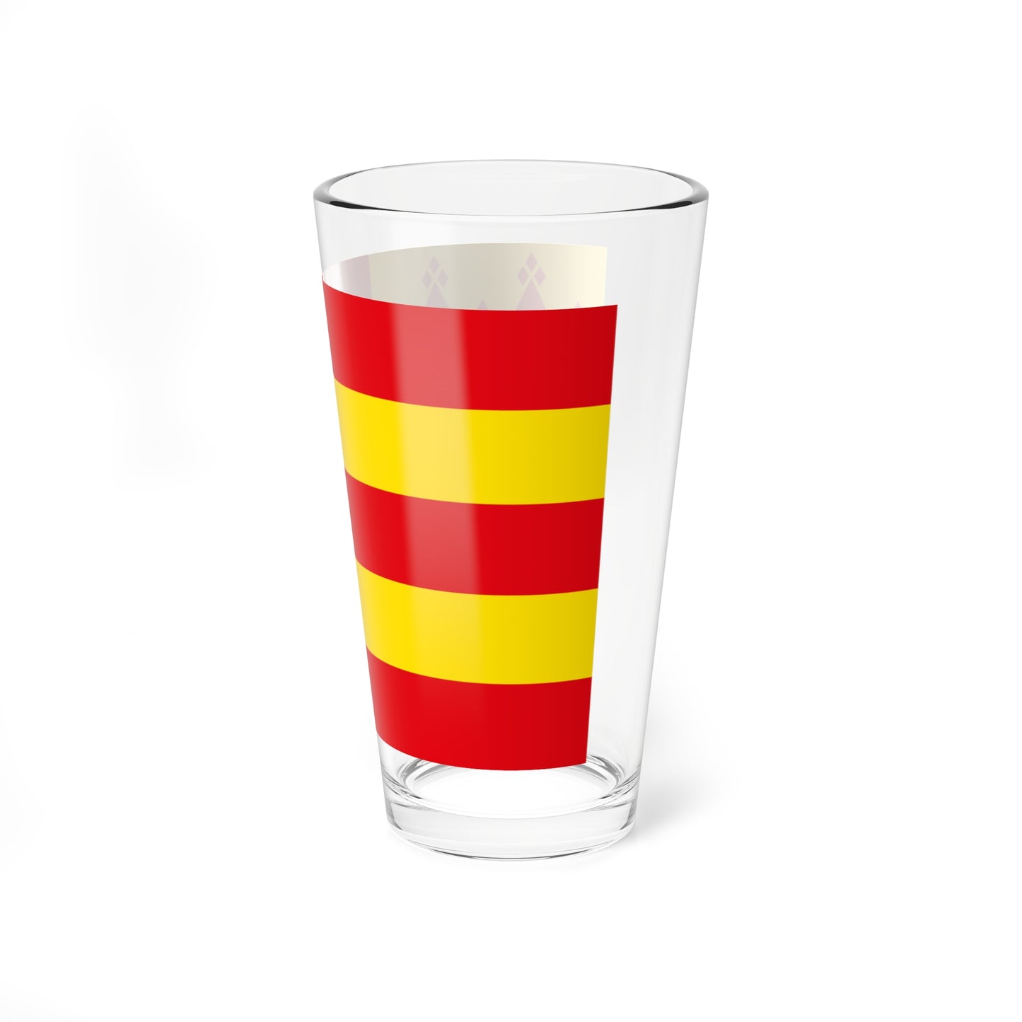 Pays Bigouden traditional district flag (France) Pint Glass 16oz