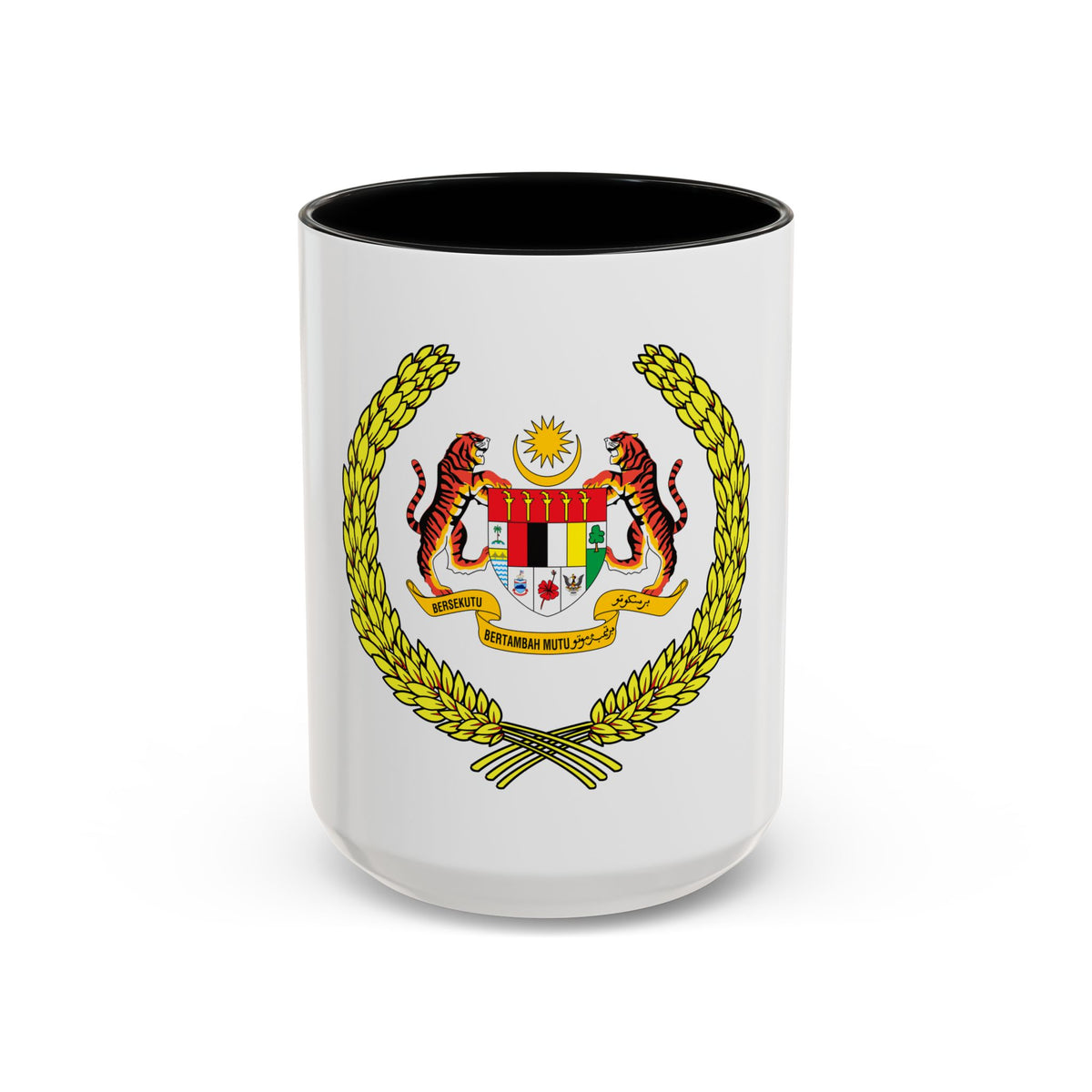 Arms of the Yang di-Pertuan Agong of Malaysia - Accent Coffee Mug