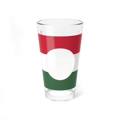 Flag of Hungary 1956 revolution (Hungary) Pint Glass 16oz